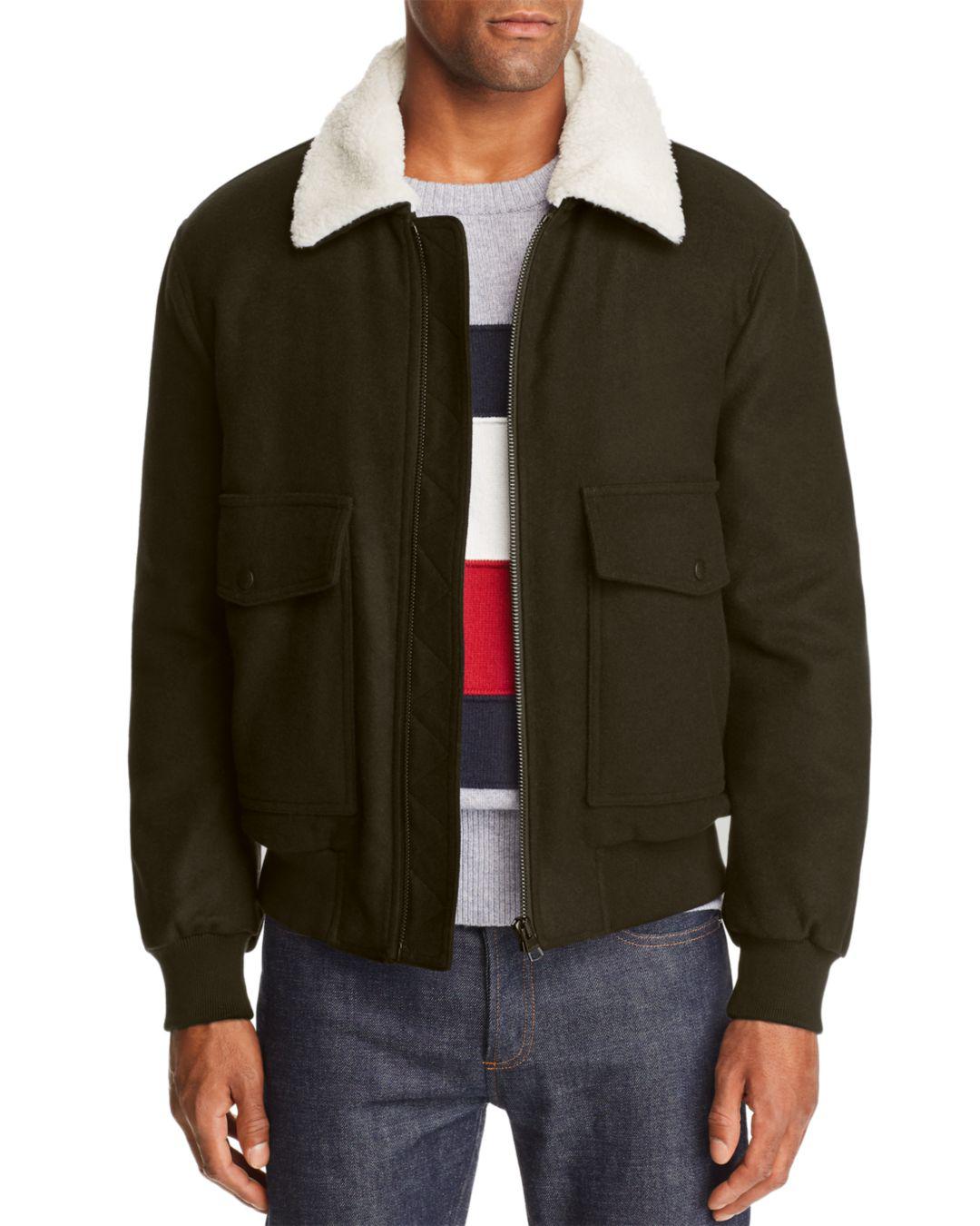 tommy hilfiger shearling