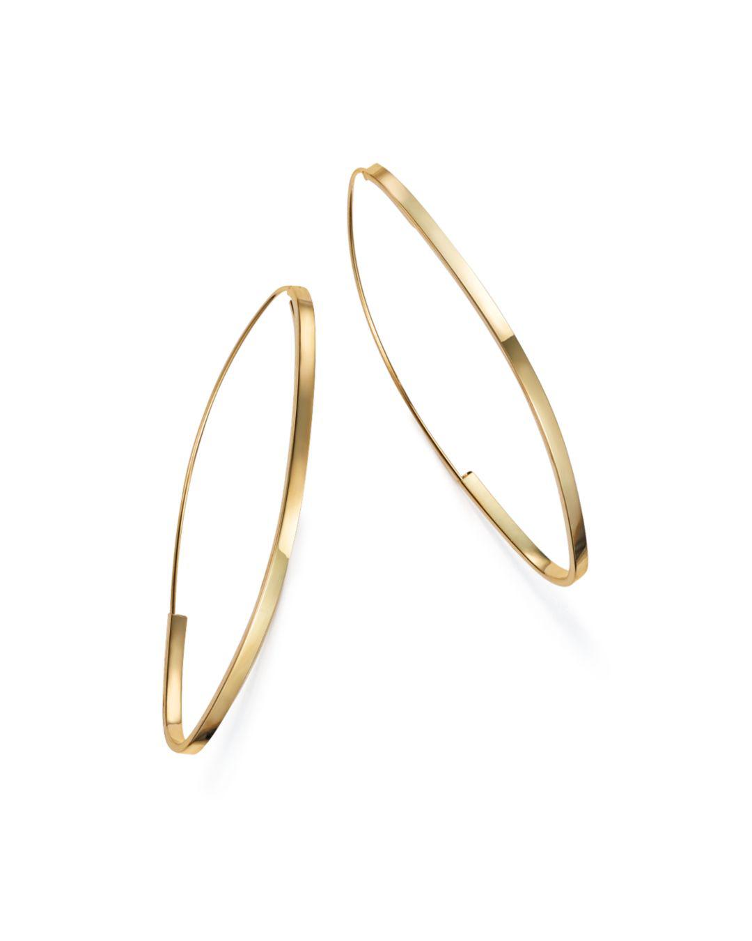 Lyst Bloomingdale S Endless Hoop Earrings In 14k Yellow Gold Bloomingdale S Metallic Endless Hoop Earrings In 14k Yellow Gold Lyst View Fullscreen