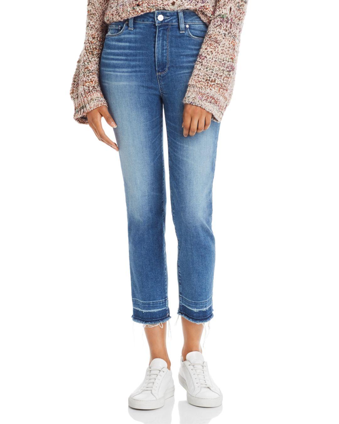 PAIGE Denim Hoxton Slim Cropped 