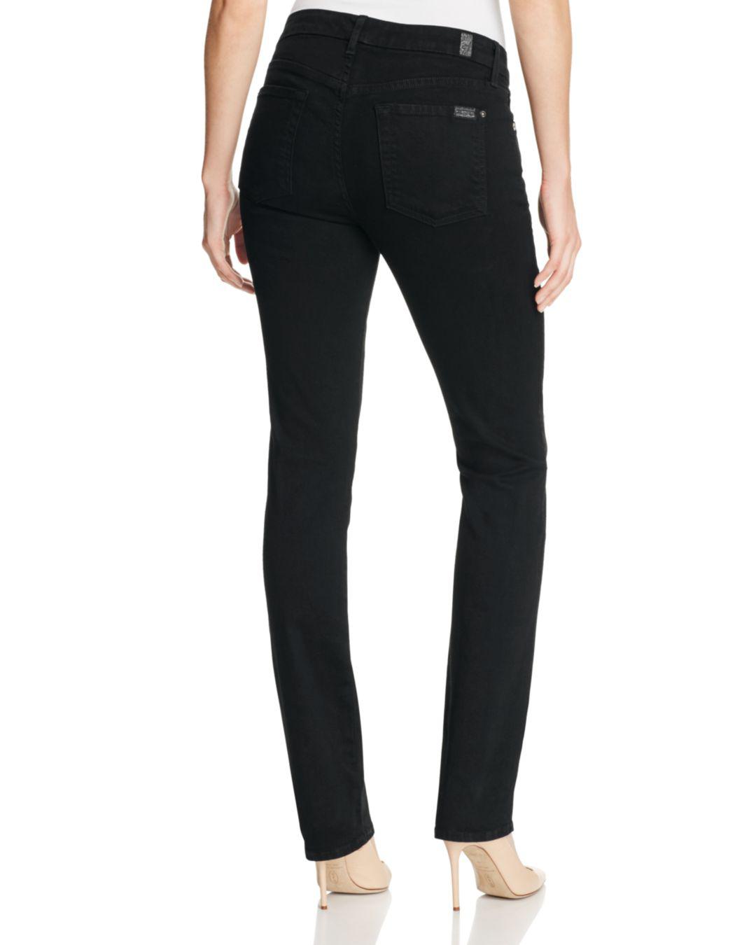 Kimmie Straight Leg Jeans In Black 