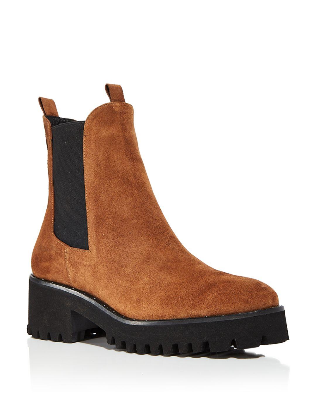 saldor suede chelsea boots