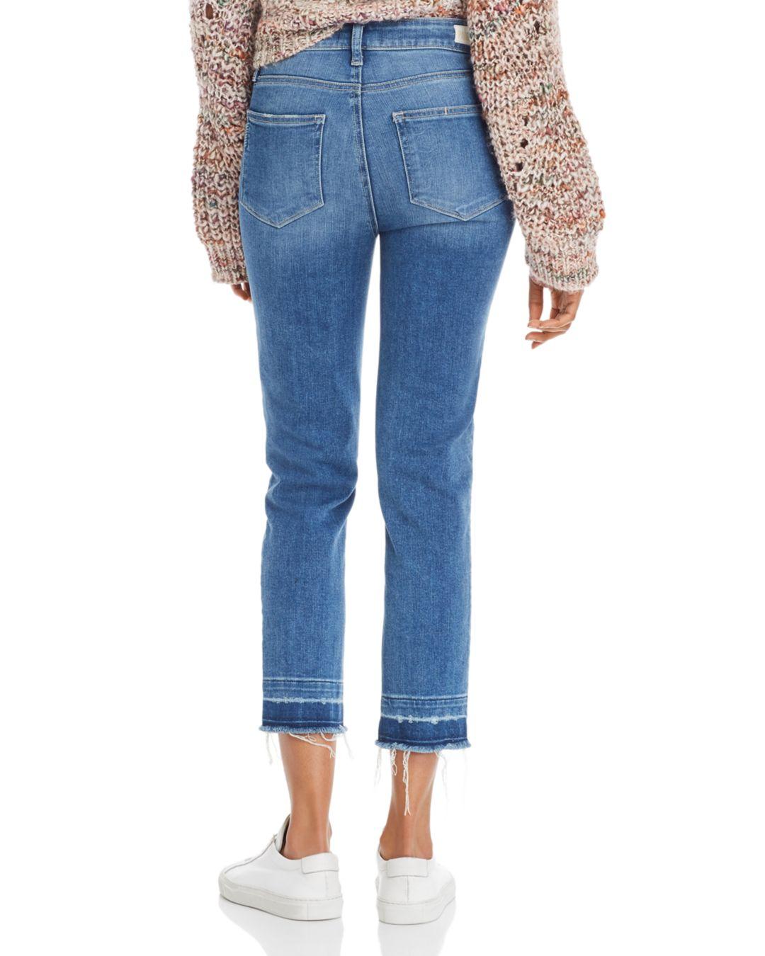 PAIGE Denim Hoxton Slim Cropped 