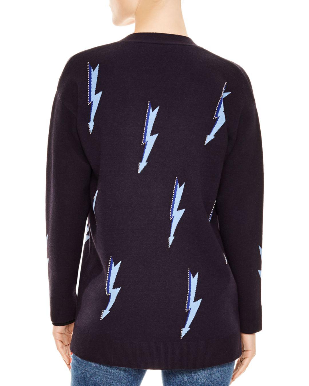 lightning bolt cardigan