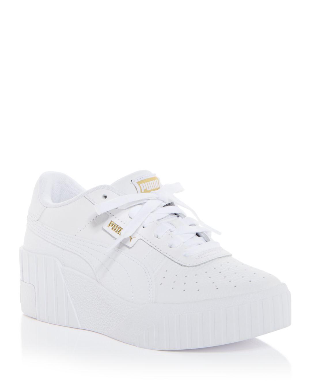 puma cali wedge sneakers