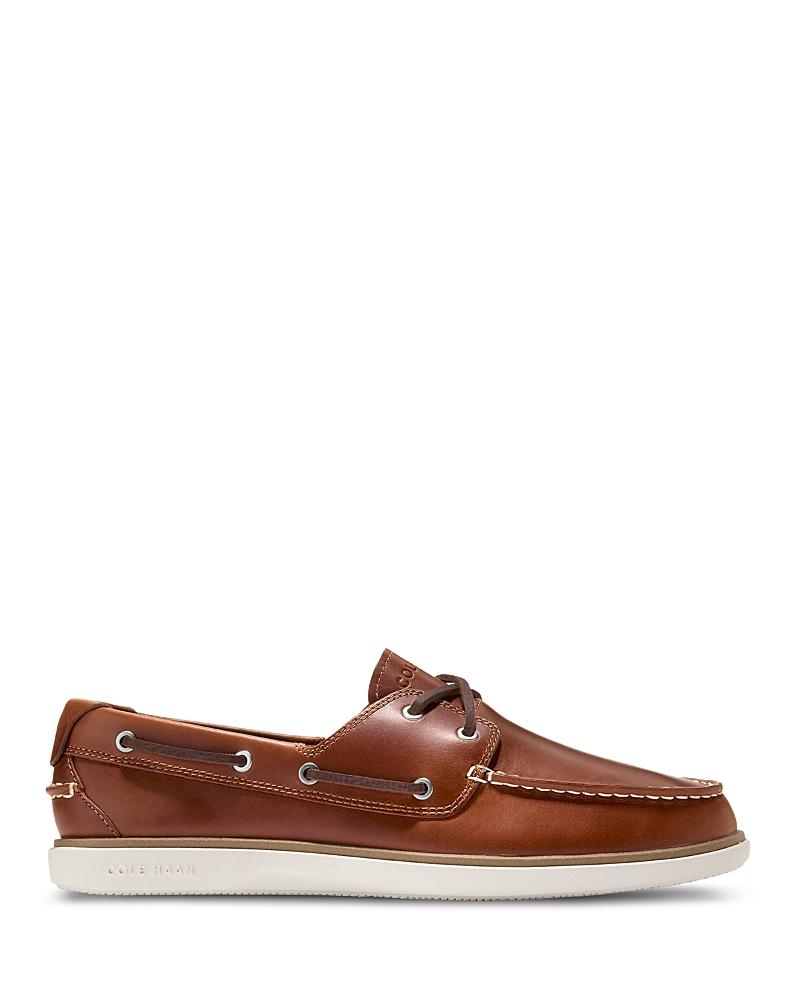 Cole Haan Brown Boat Shoes Classic Style Cole Haan Men main image 4