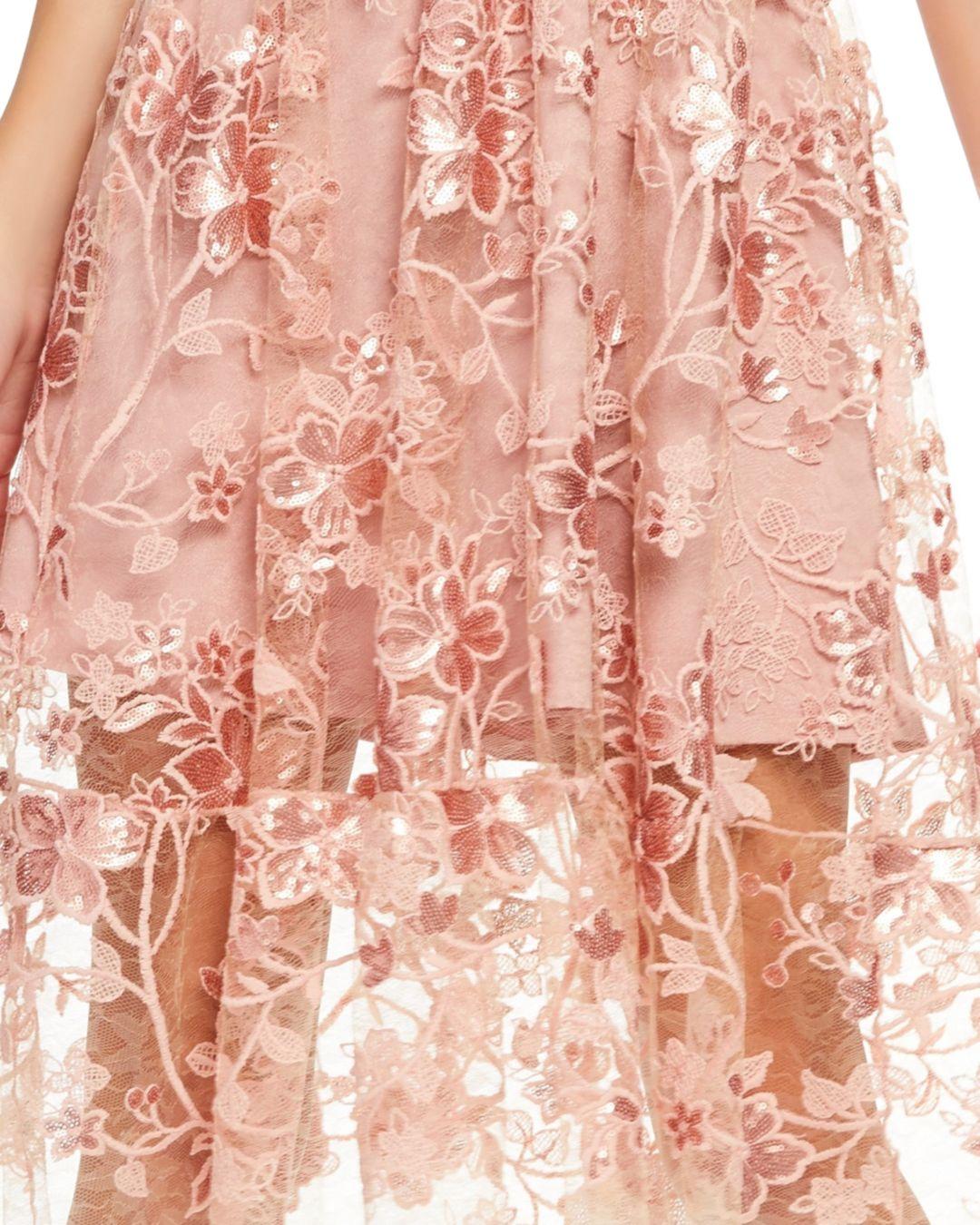 dress the population ally lace dress
