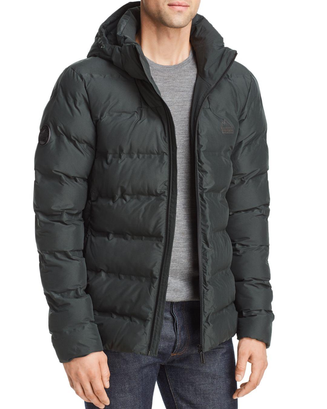 Superdry Echo Quilted Puffer Jacket in Deep Forest (Black) for Men - Lyst