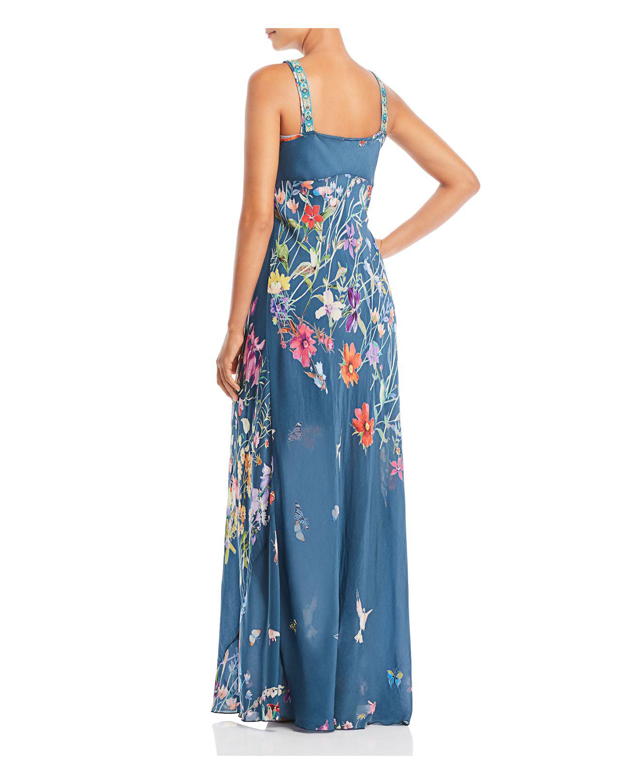 Linsu Floral-print Maxi Dress 