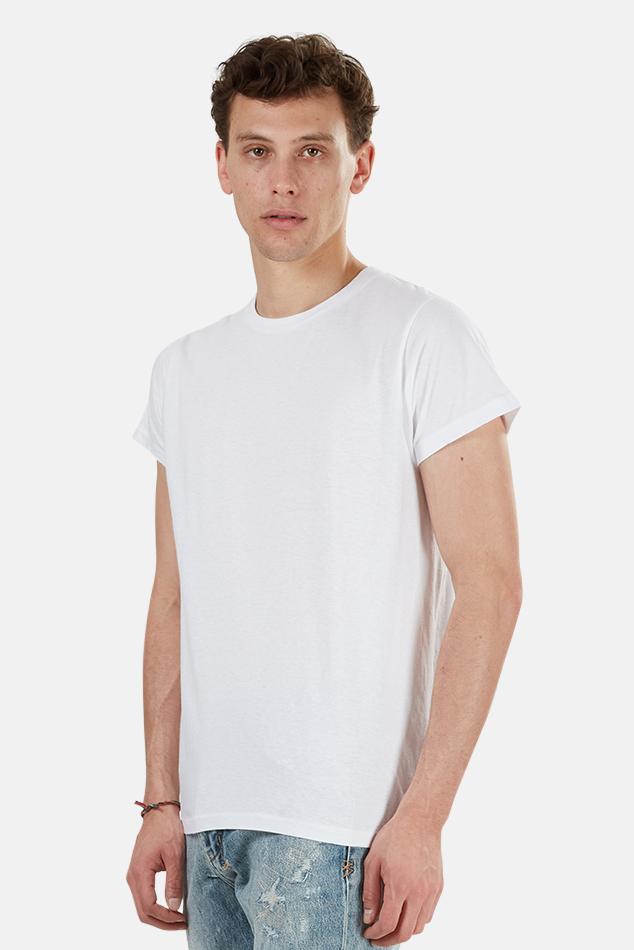 redone white tee