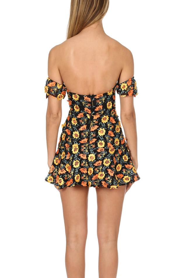 for love and lemons amelia dress white