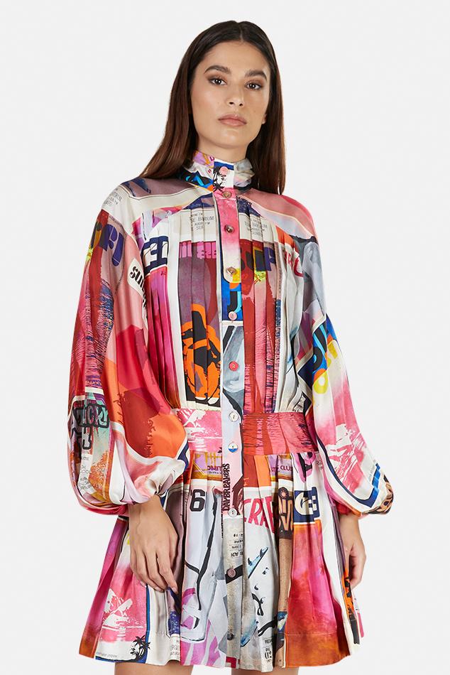 Zimmermann Wavelength Graphic-print 