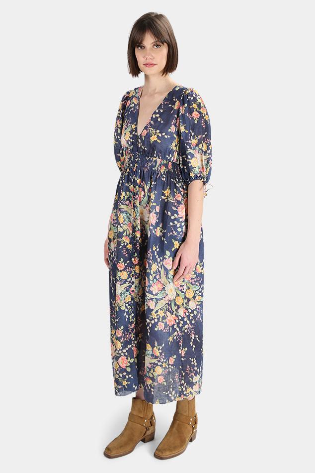 Zimmermann Zinnia Floral-print Linen 