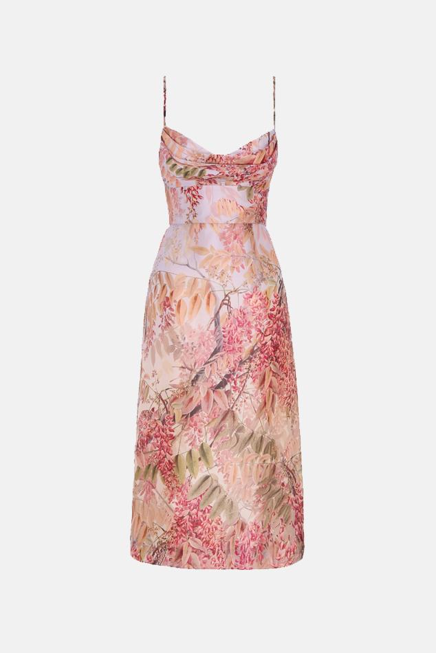 Zimmermann Silk Botanica Cocktail Dress 