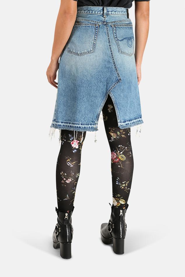 R13 Norbury Denim Skirt in Blue | Lyst