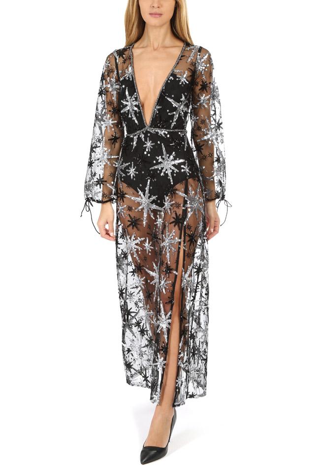 for love and lemons stardust maxi dress