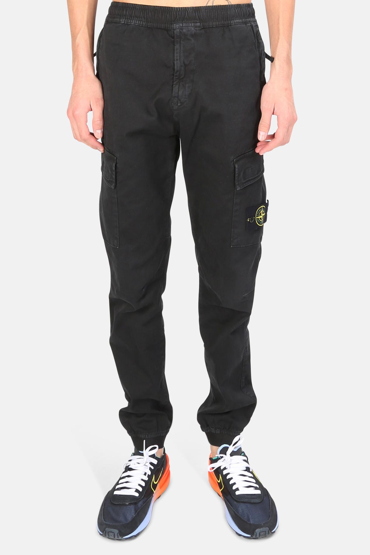 Stone Island Cargo Trousers in Black for Men | Lyst Canada