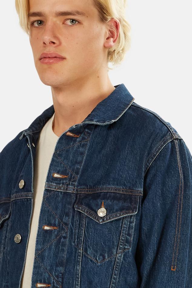 IRO Glean Denim Jacket in Indigo (Blue 