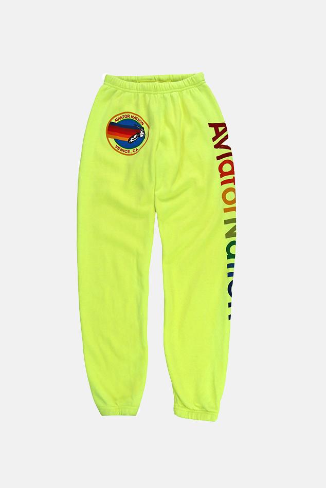 yellow toddler sweatpants