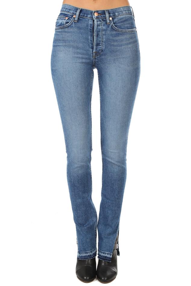 cotton citizen high split jeans