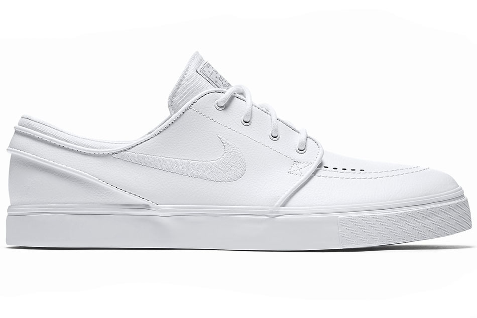 Nike Sb Zoom Stefan Janoski Leather in White for Men | Lyst