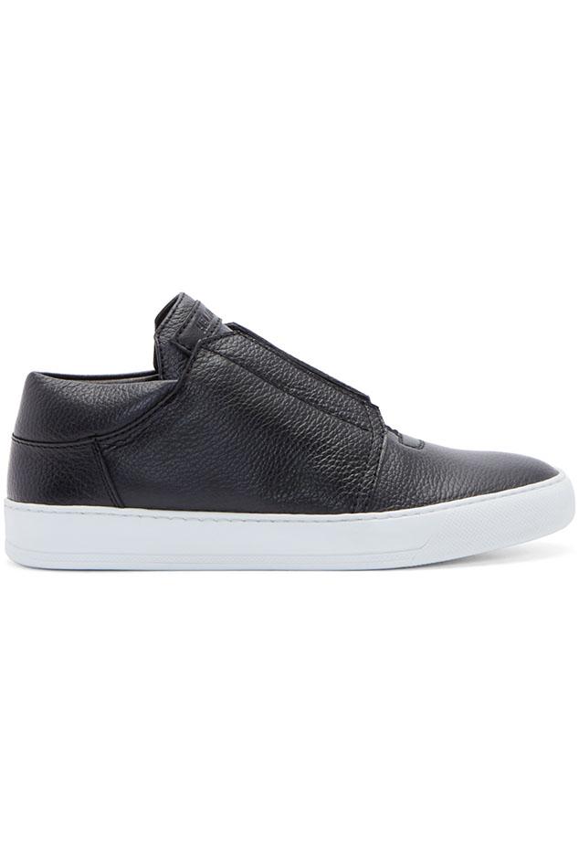 Helmut Leather Low Top Sneakers Shoes Black for Men - Lyst