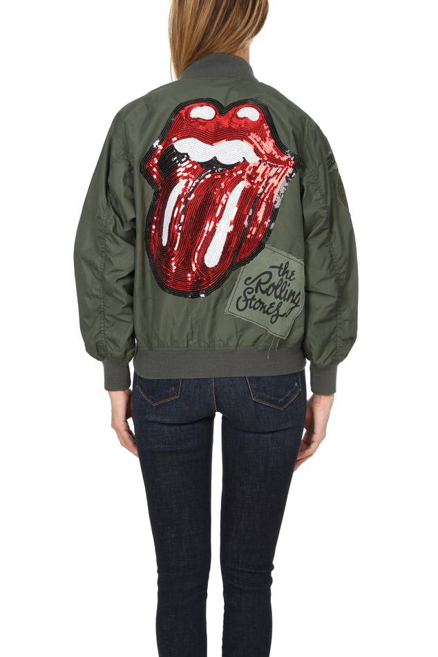rolling stones bomber jacket