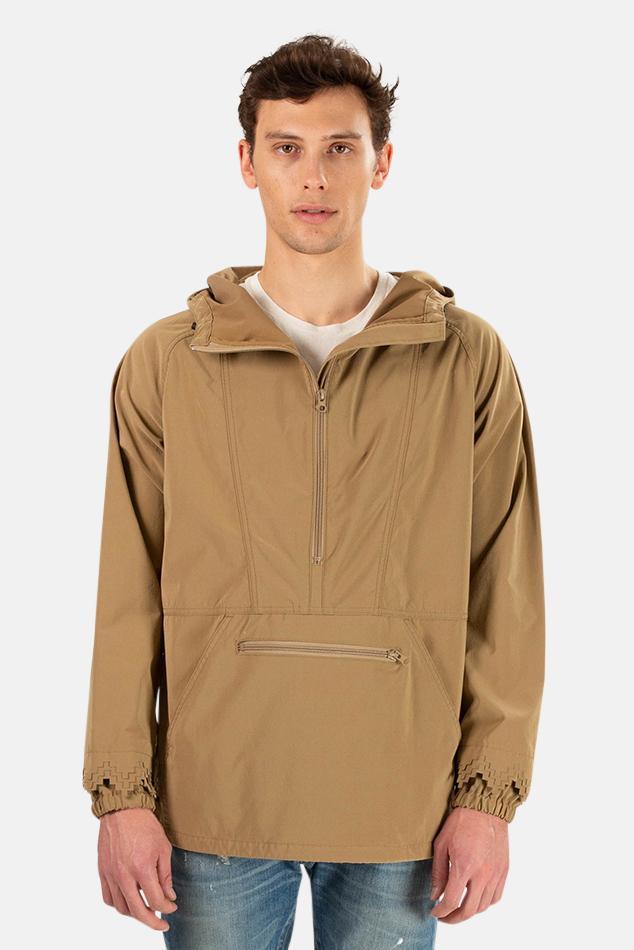 Remi Relief Synthetic Nylon Anorak Jacket in Beige (Natural) for 