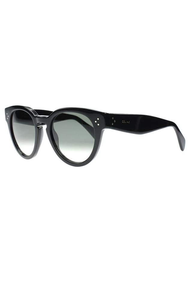 Celine Thin Preppy Sunglasses in Black | Lyst