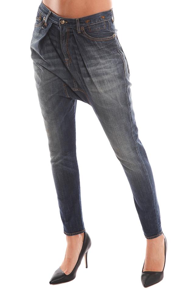 harem denim jeans