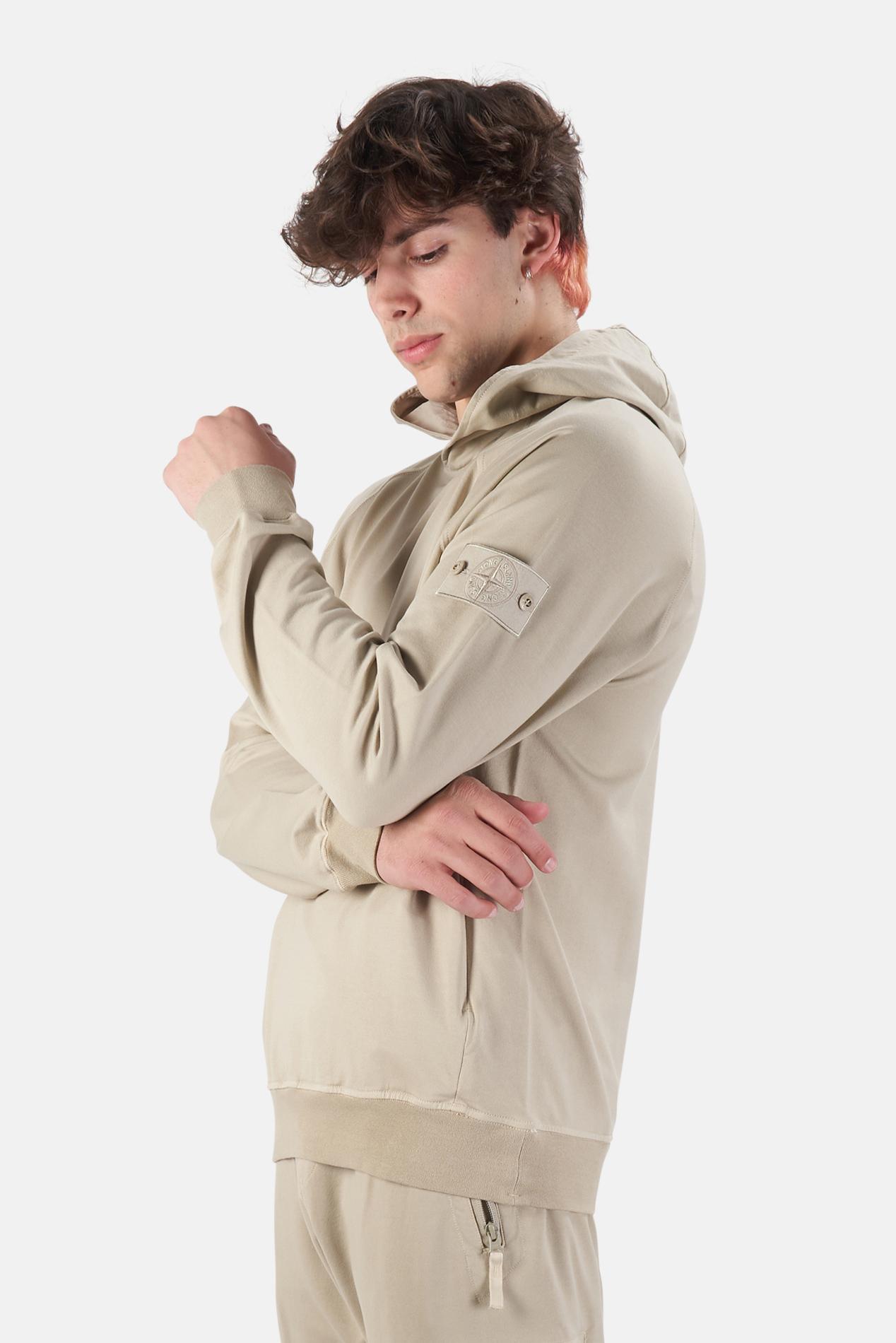 stone island ghost hooded sweatshirt