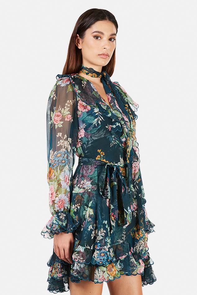 Zimmermann Silk Wavelength Scallop 