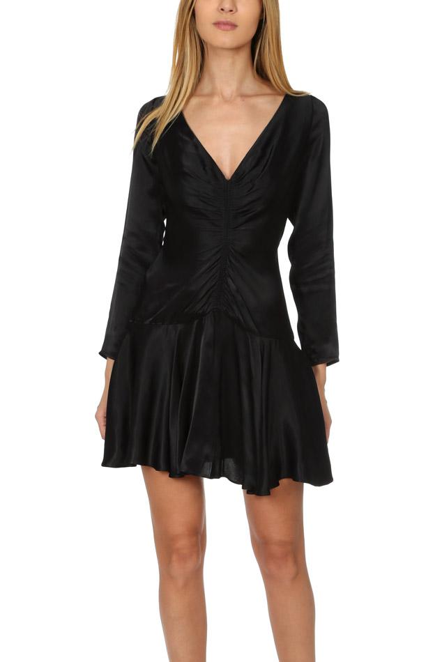zimmermann black mini dress