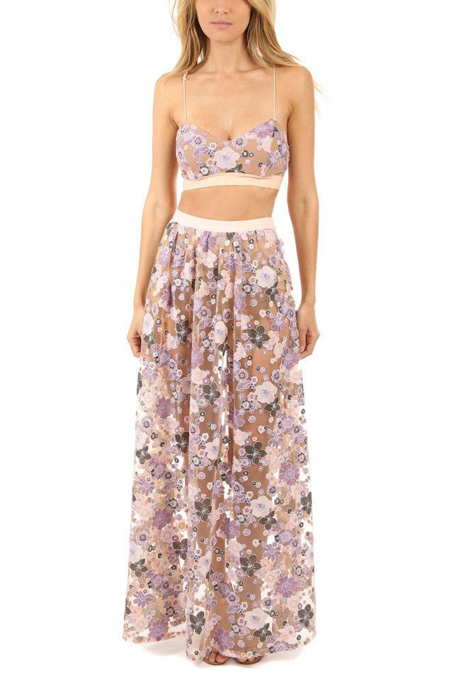 for love and lemons posy embroidery maxi skirt and top