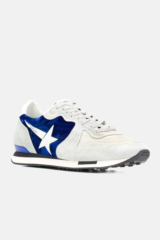 Golden Goose Velvet Running Sneakers in 