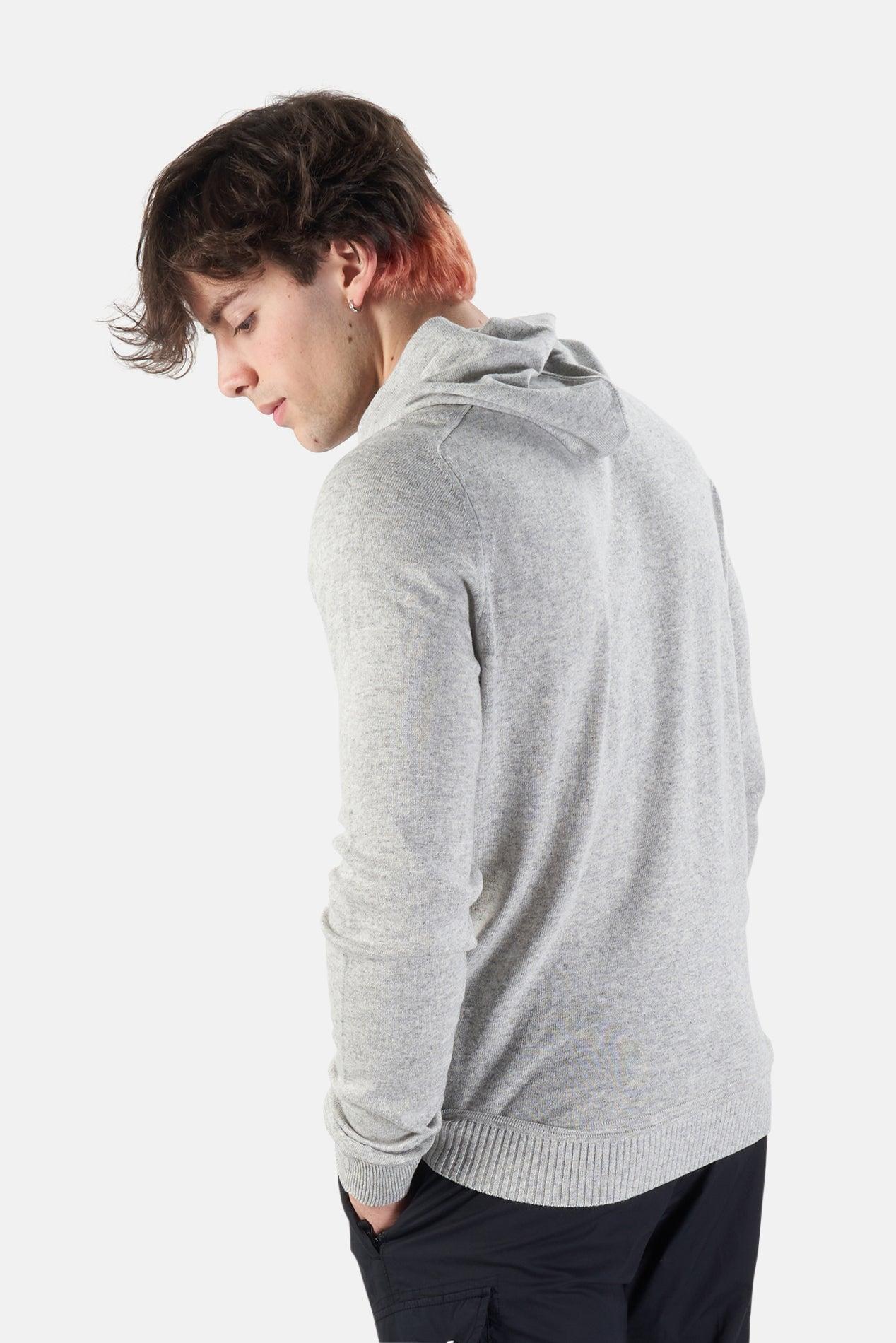 Stone Island Knit Hoodie in Melange 