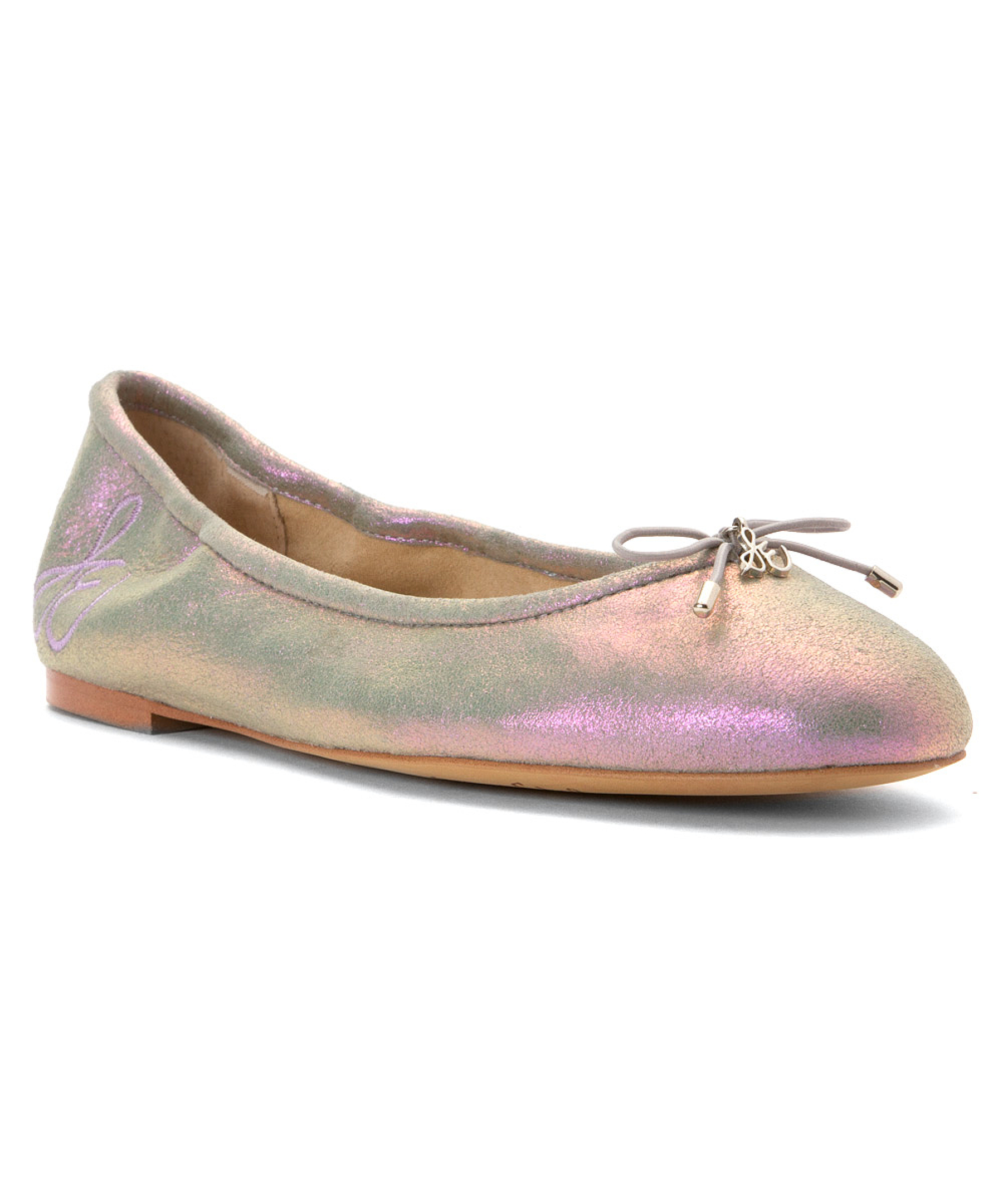 sam edelman slippers sam edelman s felicia flats shoes in silver lyst sam edelman slippers sam edelman s felicia flats shoes in silver lyst
