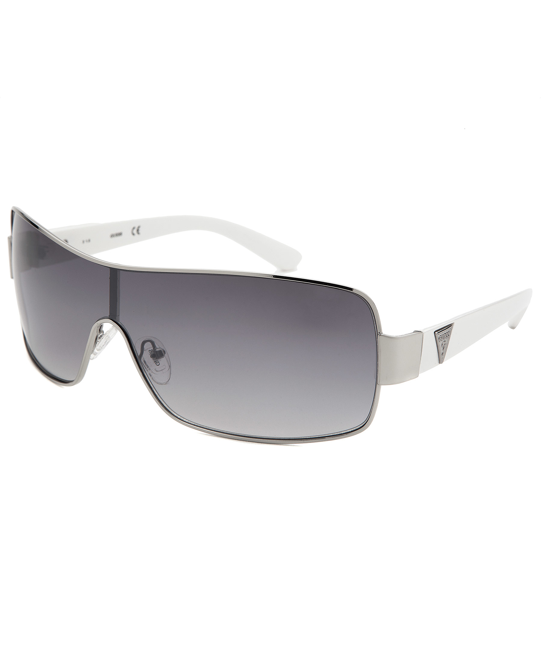 White Guess Mens Sunglasses Gallo