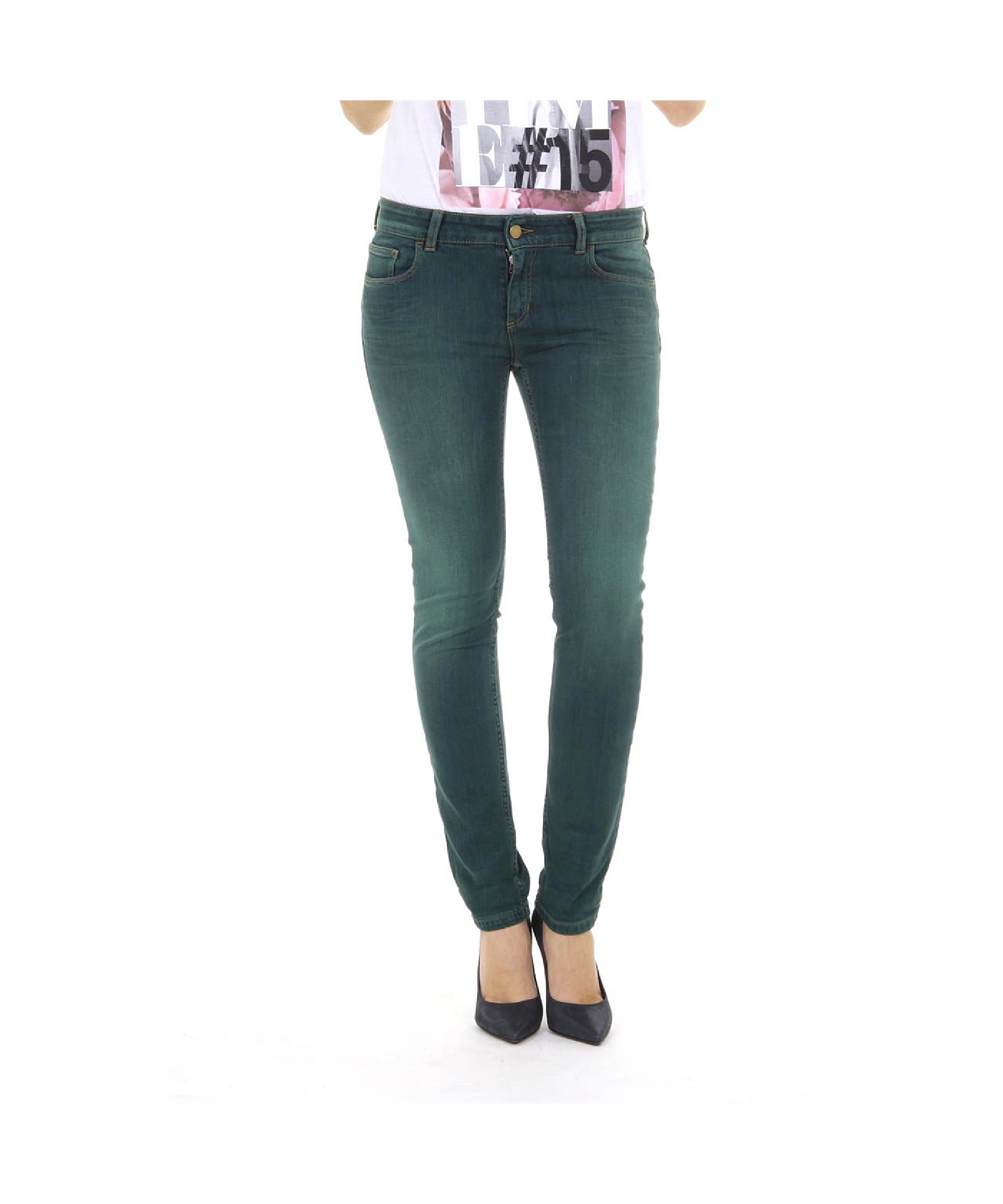 Emporio armani Ladies Jeans in Green Lyst Emporio armani Ladies Jeans in Green Lyst
