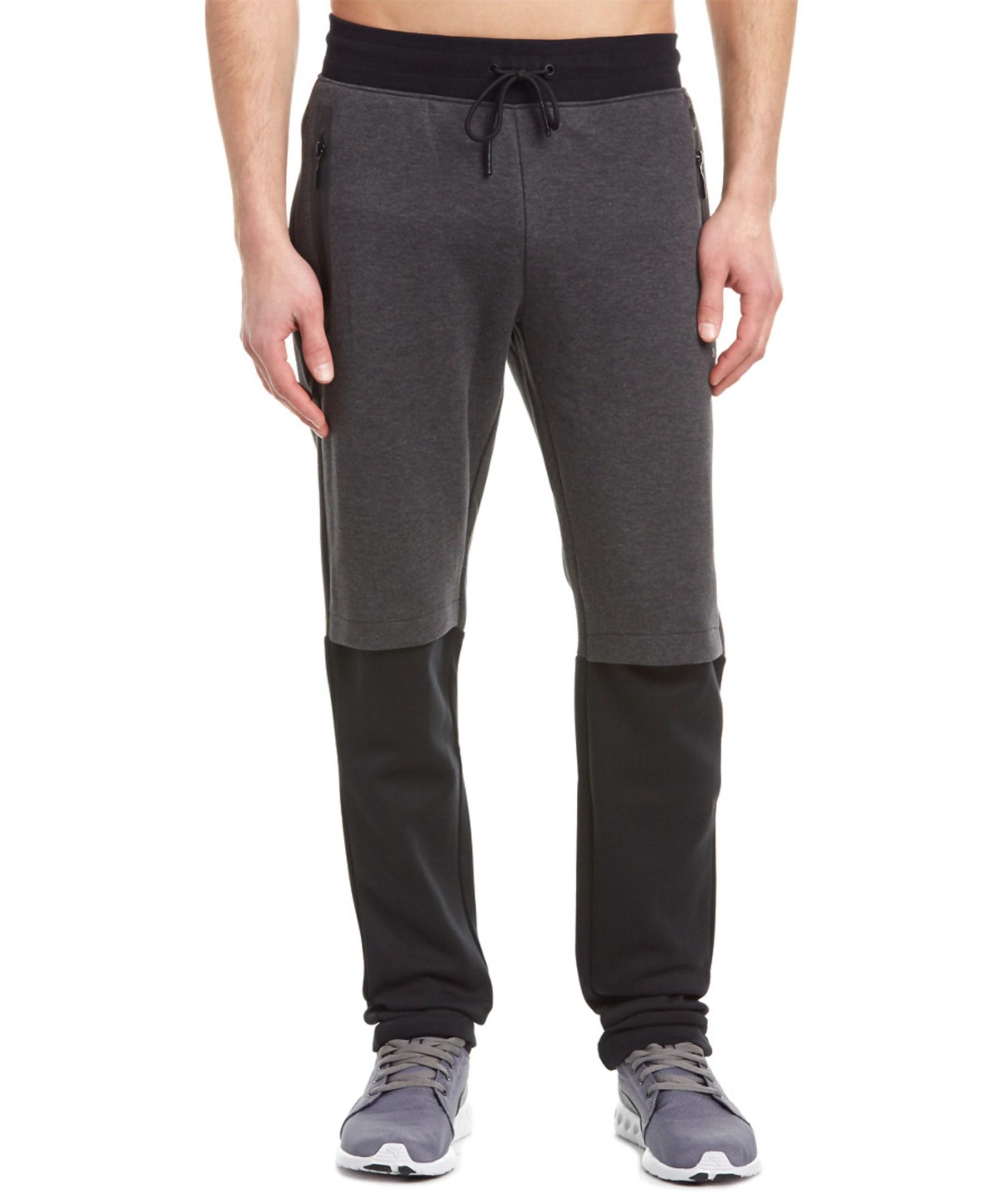 Puma Evo Lv Colorblocked Sweatpant in Gray for Men | Lyst