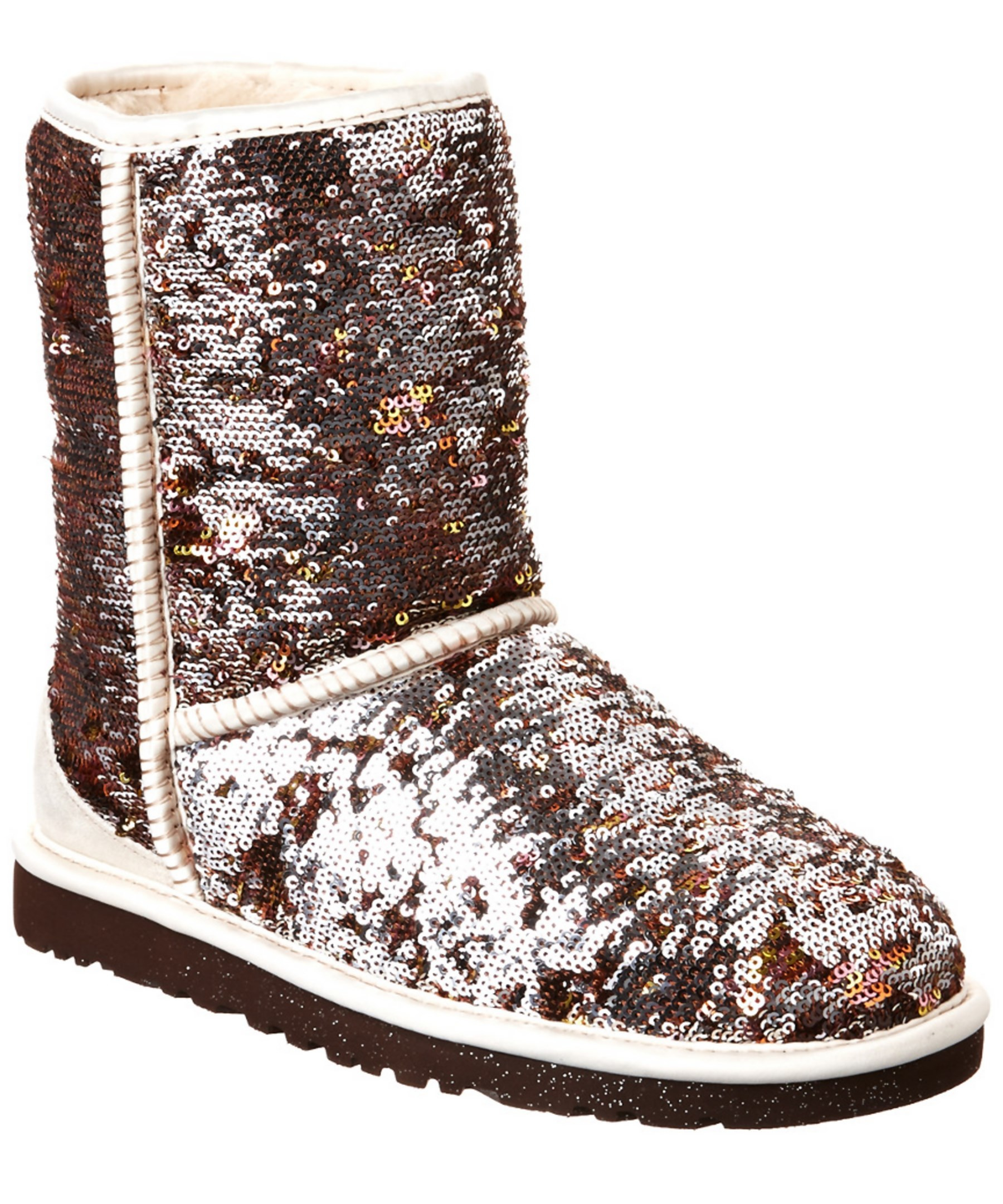 champagne sequin uggs