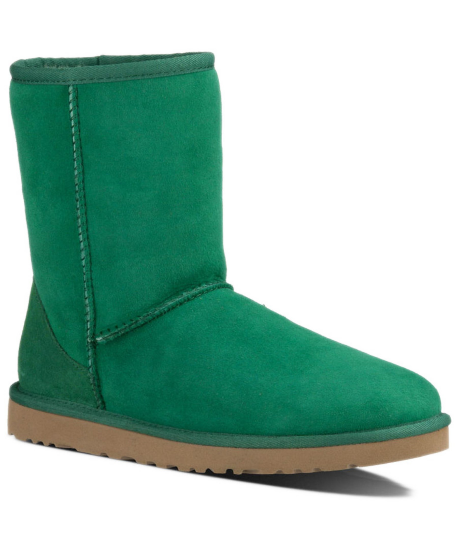 short olive green uggs