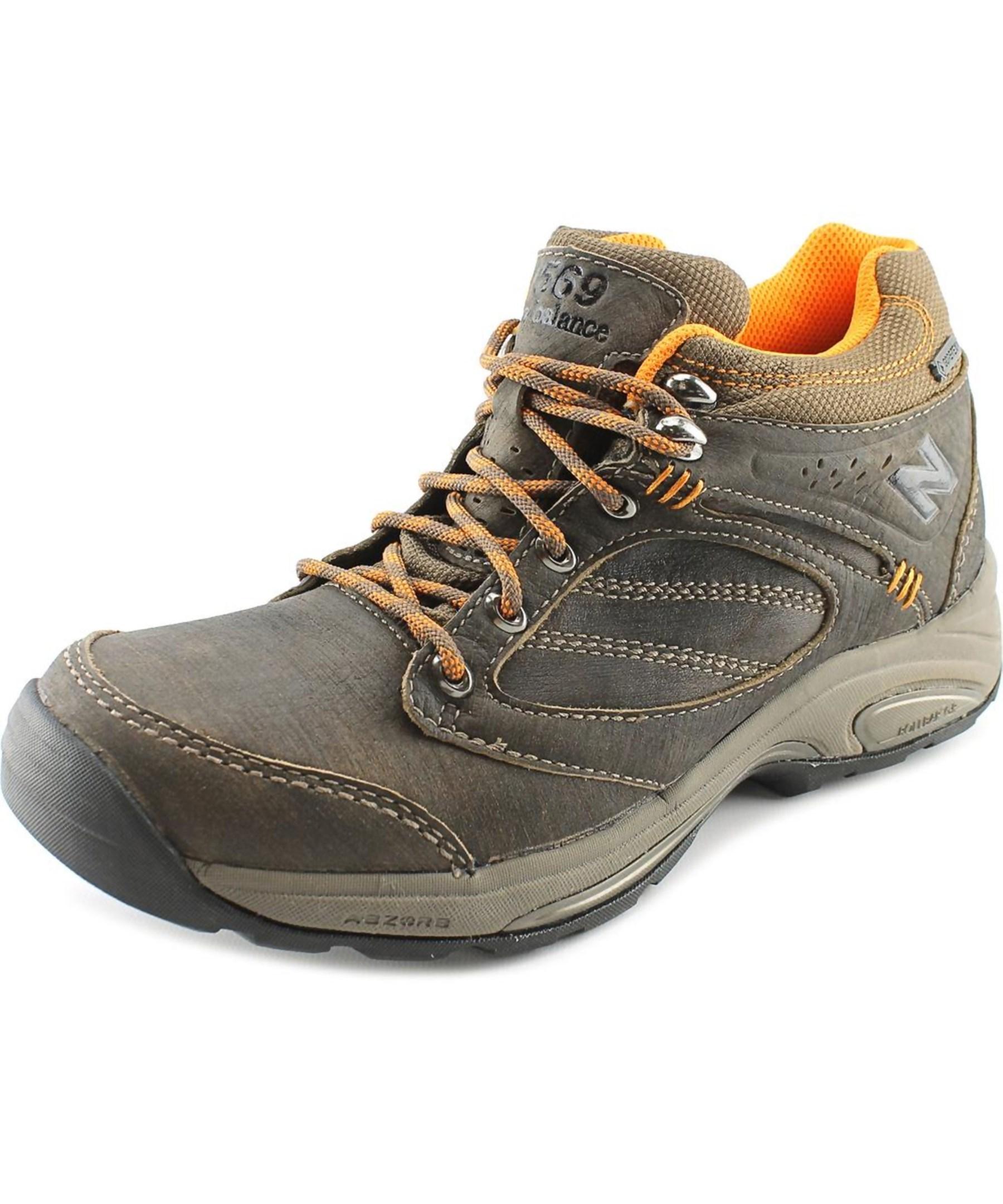 Lyst New Balance Mw1569 B Round Toe Leather Walking Shoe Lyst New Balance Mw1569 B Round Toe Leather Walking Shoe