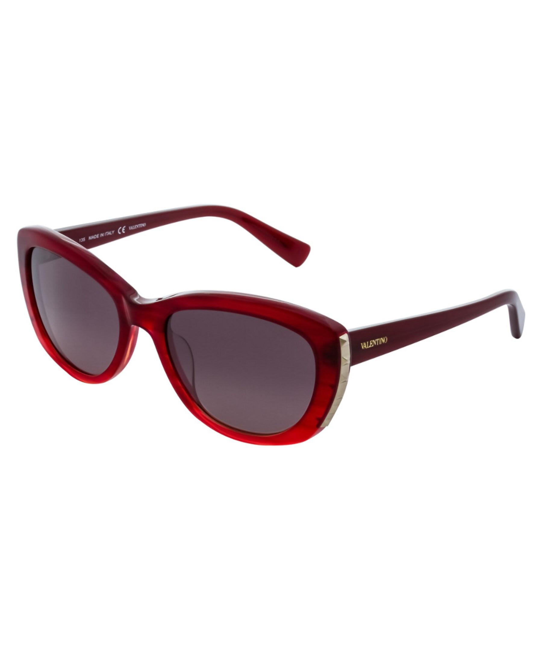 red sunglasses women