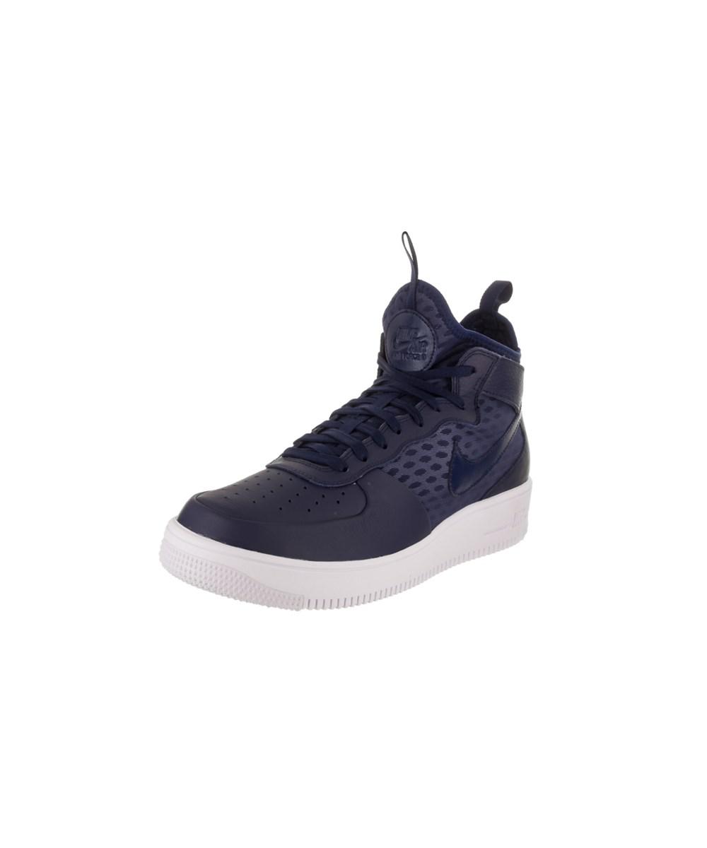 Lyst Nike Men's Air Force 1 Ultraforce Mid Basketball Shoe in Blue Lyst Nike Men's Air Force 1 Ultraforce Mid Basketball Shoe in Blue