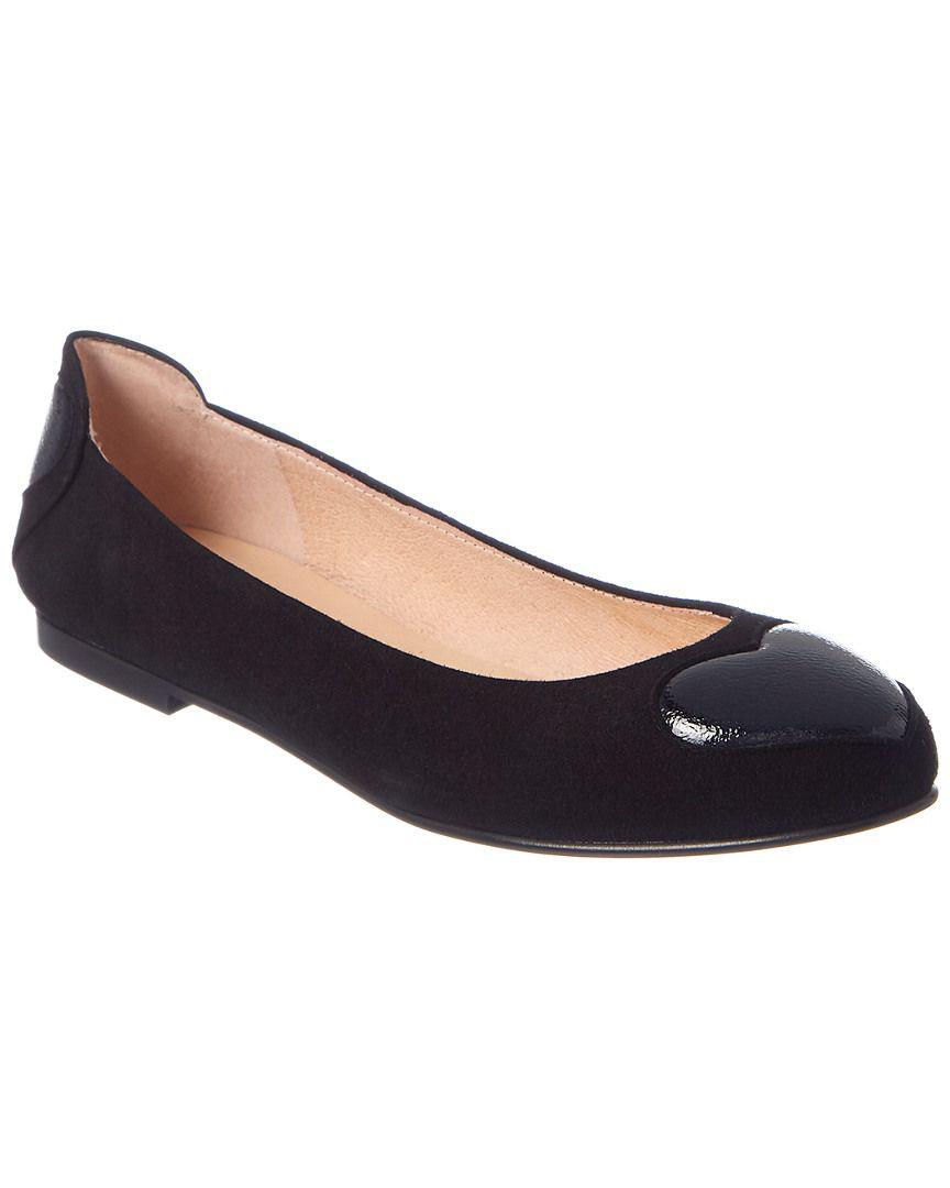 Lyst French Sole Seuss Suede Flat in blu Lyst French Sole Seuss Suede blu Flat in blu Suede 3b93b6