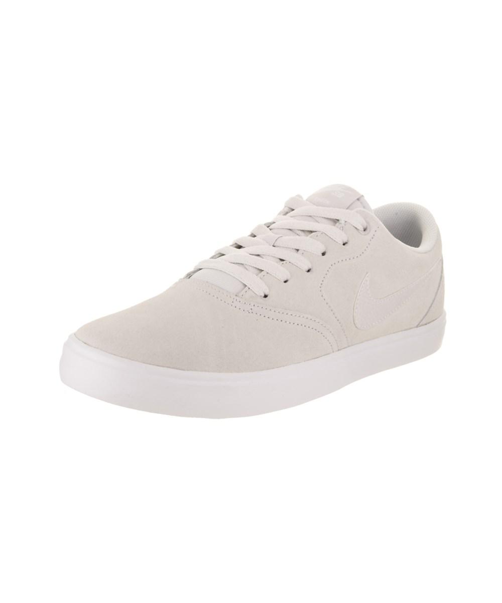 lyst nike unisex sb skate scarpa in grigio solare lyst nike unisex sb skate scarpa in grigio solare