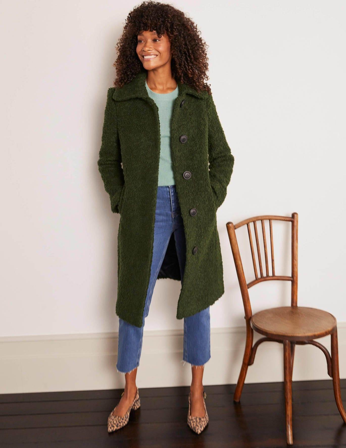 boden green coat