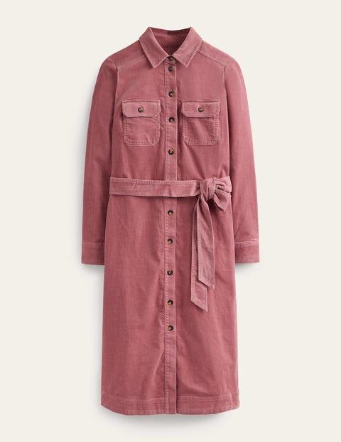 knee length dresses for ladies Anika Corduroy Shirt Dress