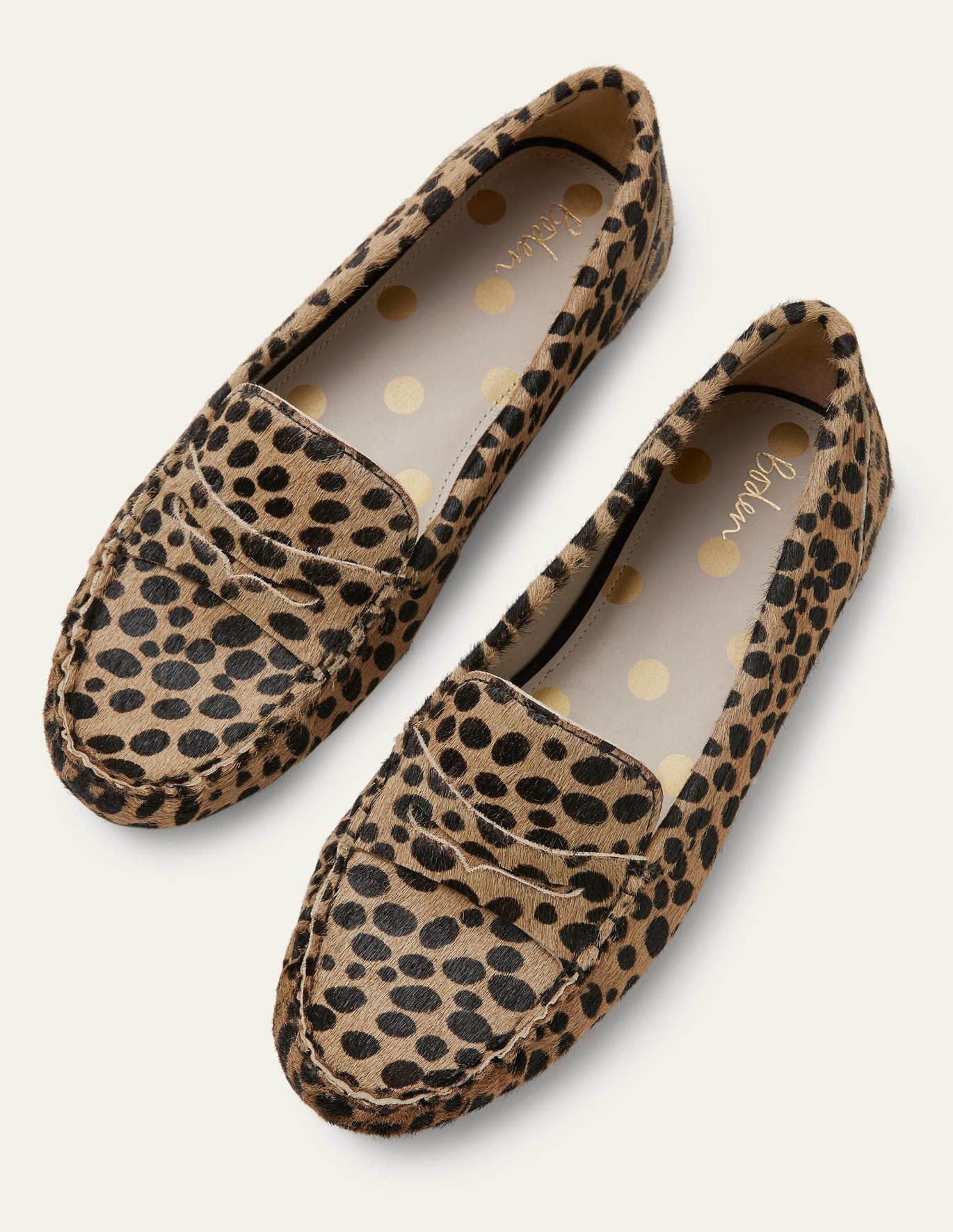 ugg leopard loafers