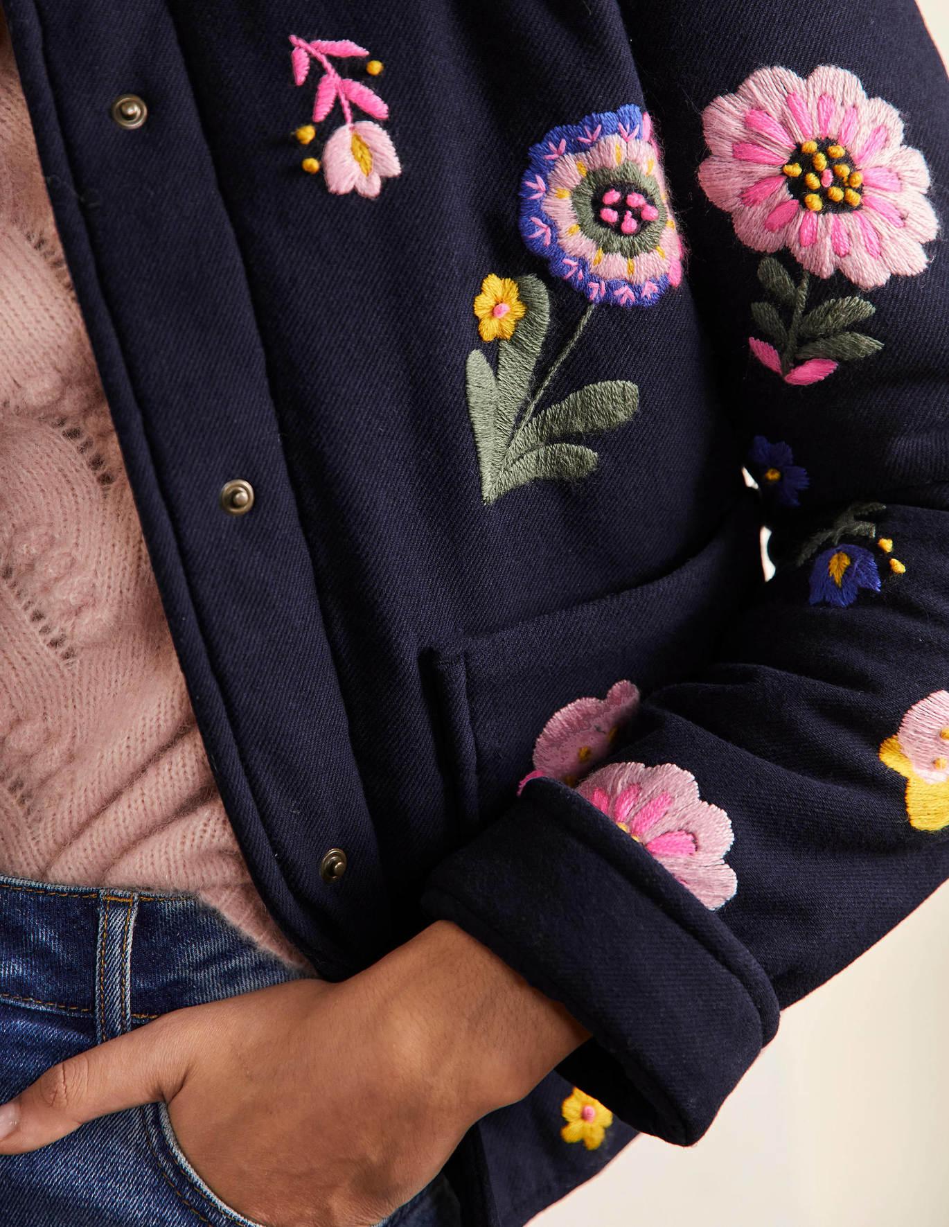 Boden embroidered jacket sale